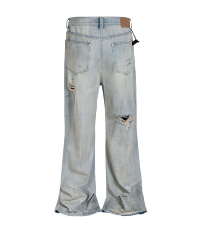 UNDEVELOPED STONE DESTRUCTION FLARE DENIM - AVBL MRKT (2)