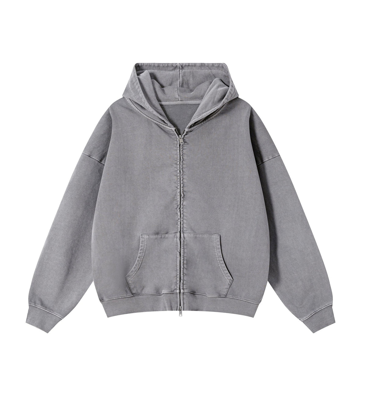 UNDEVELOPED STONE VINTAGE WASH ZIP HOODIE - AVBL MRKT (1)