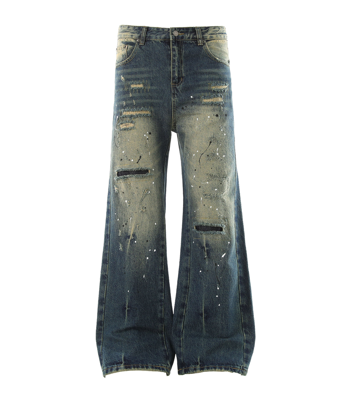 UNDEVELOPED SUTURE PAINTER FLARE DENIM - AVBL MRKT (1)