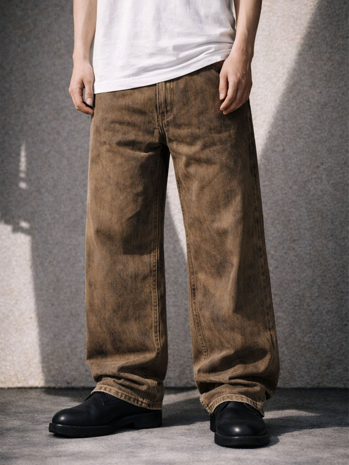 UNDEVELOPED TAN RELAXED DENIM - AVBL MRKT (2)