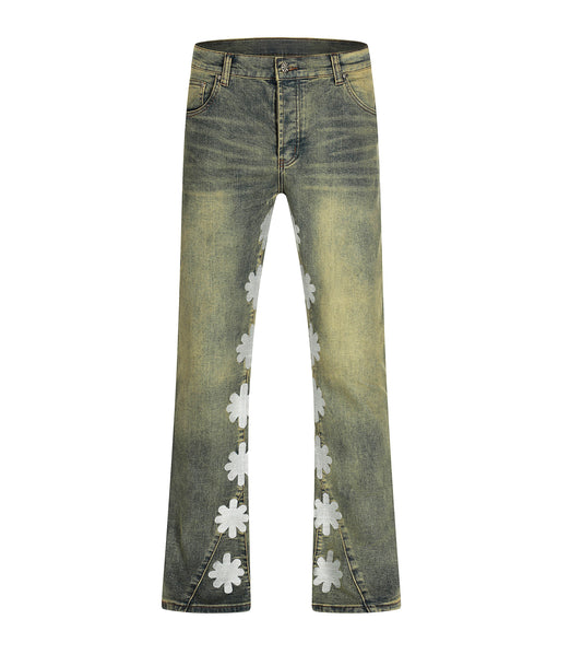 UNDEVELOPED VINTAGE ASTERISK FLARE DENIM - AVBL MRKT (1)
