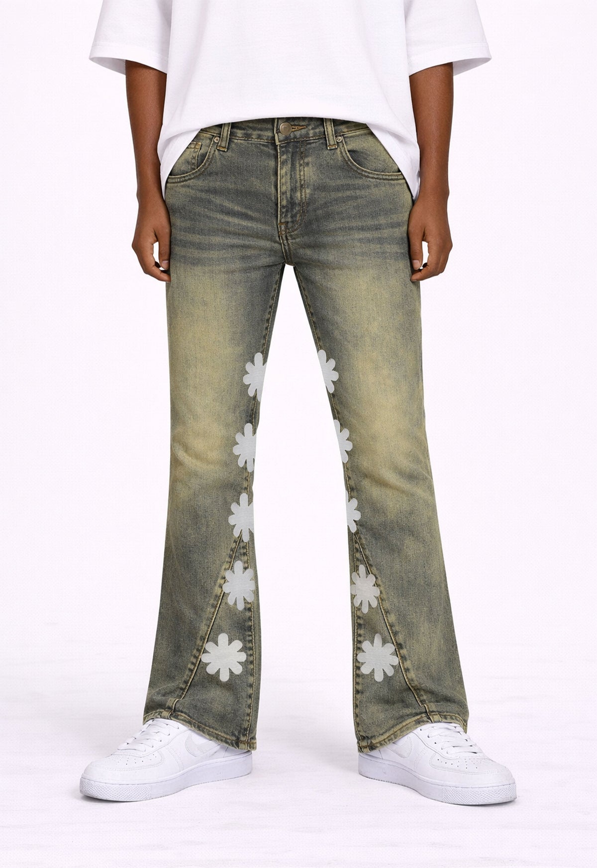UNDEVELOPED VINTAGE ASTERISK FLARE DENIM - AVBL MRKT (2)
