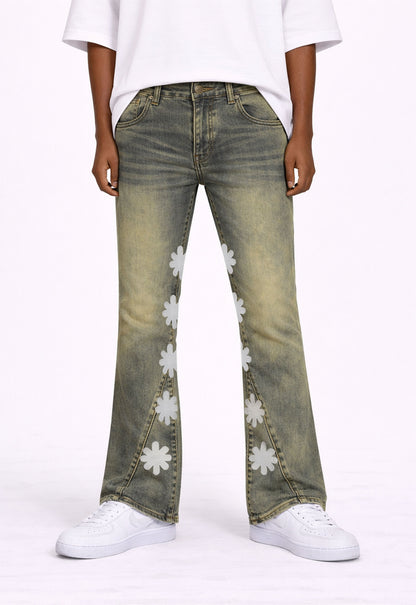 UNDEVELOPED VINTAGE ASTERISK FLARE DENIM - AVBL MRKT (2)