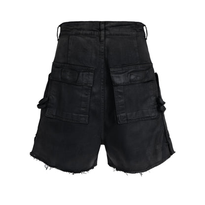 UNDEVELOPED WAXED CARGO SHORTS - AVBL MRKT (3)
