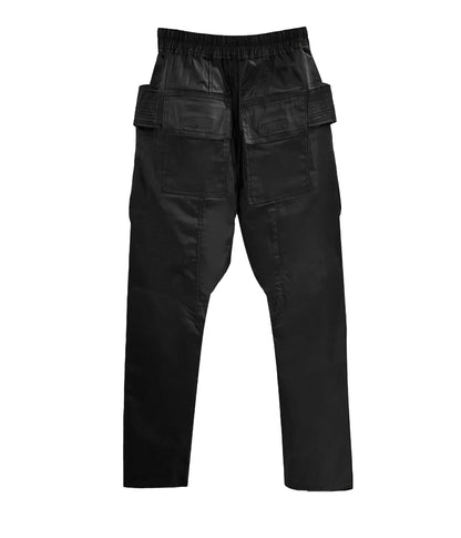 UNDEVELOPED WAXED DROP-CROTCH DRAWSTRING CARGO PANTS - AVBL MRKT (3)