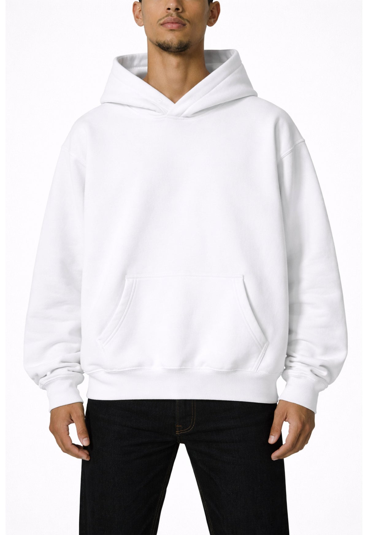UNDEVELOPED WHITE HOODIE - AVBL MRKT (2)