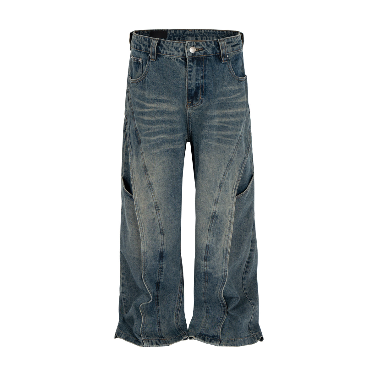 UNDEVELOPED WIDEBOY CONTRAST PANEL DENIM - AVBL MRKT (1)