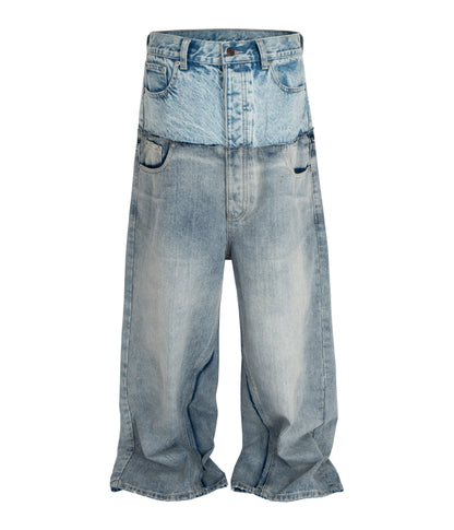 UNDEVELOPED WIDEBOY DOUBLE DENIM - AVBL MRKT (1)