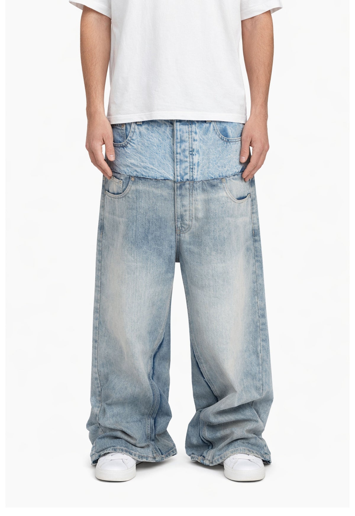 UNDEVELOPED WIDEBOY DOUBLE DENIM - AVBL MRKT (2)