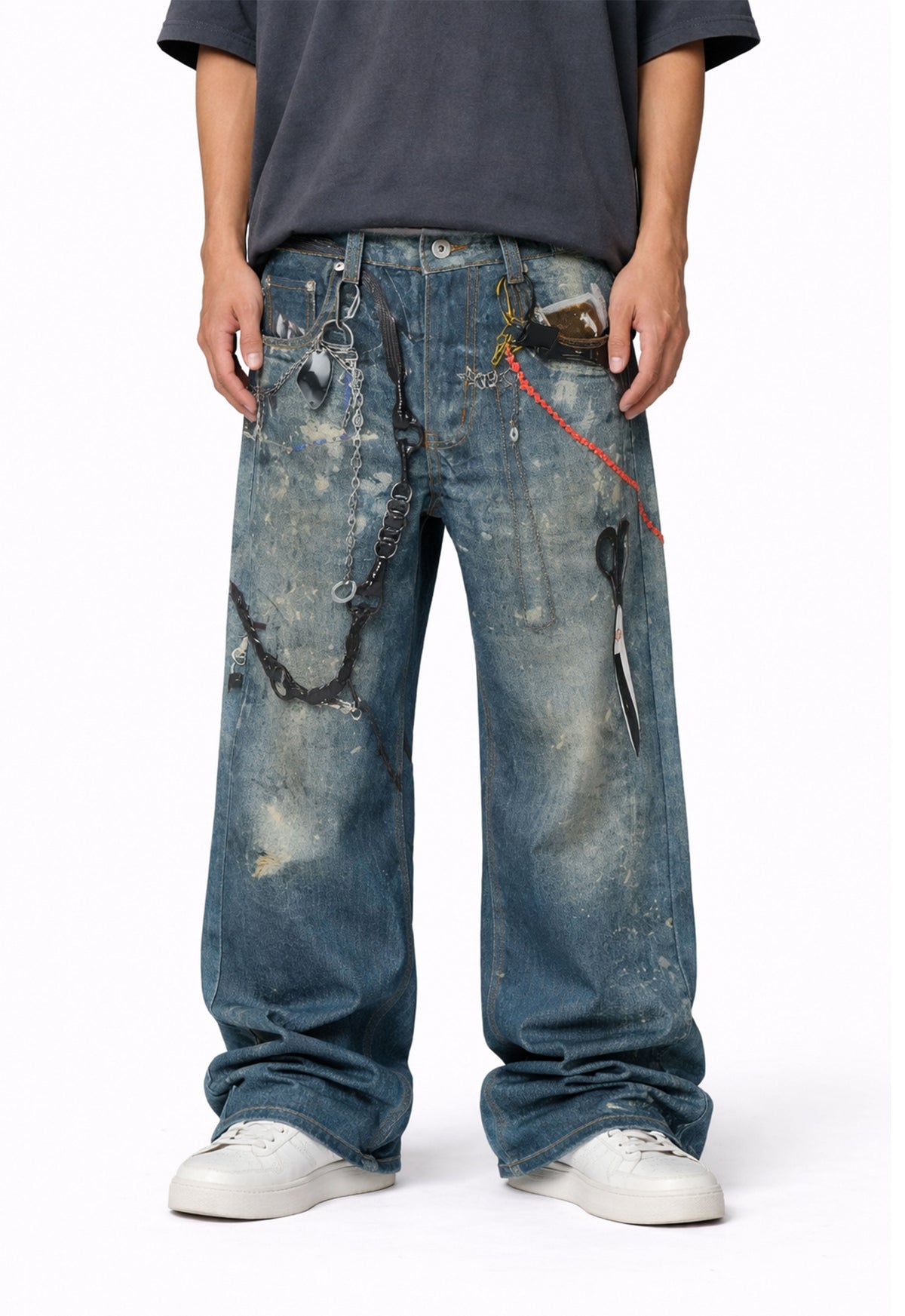 UNDEVELOPED WIDEBOY HARDWARE DENIM - AVBL MRKT (2)