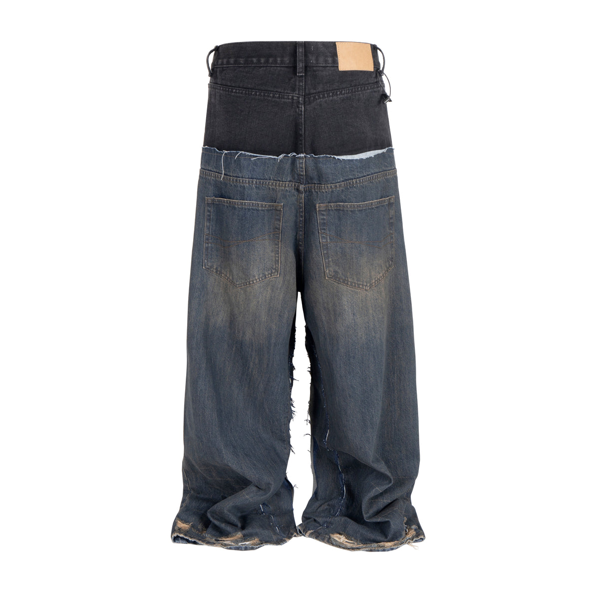 UNDEVELOPED WIDEBOY MIDNIGHT DOUBLE DENIM - AVBL MRKT (3)
