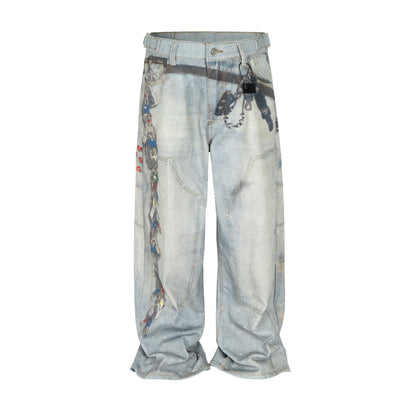 UNDEVELOPED WIDEBOY PADLOCK DENIM - AVBL MRKT (1)