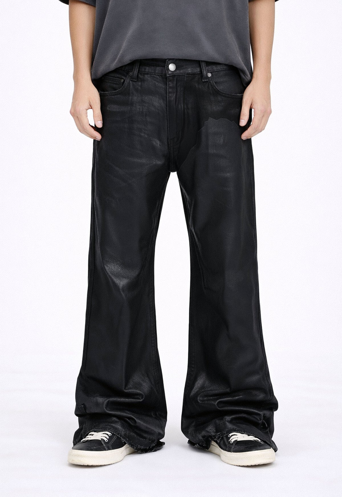 UNDEVELOPED WIDEBOY PATCHWORK WAXED DENIM - AVBL MRKT (2)