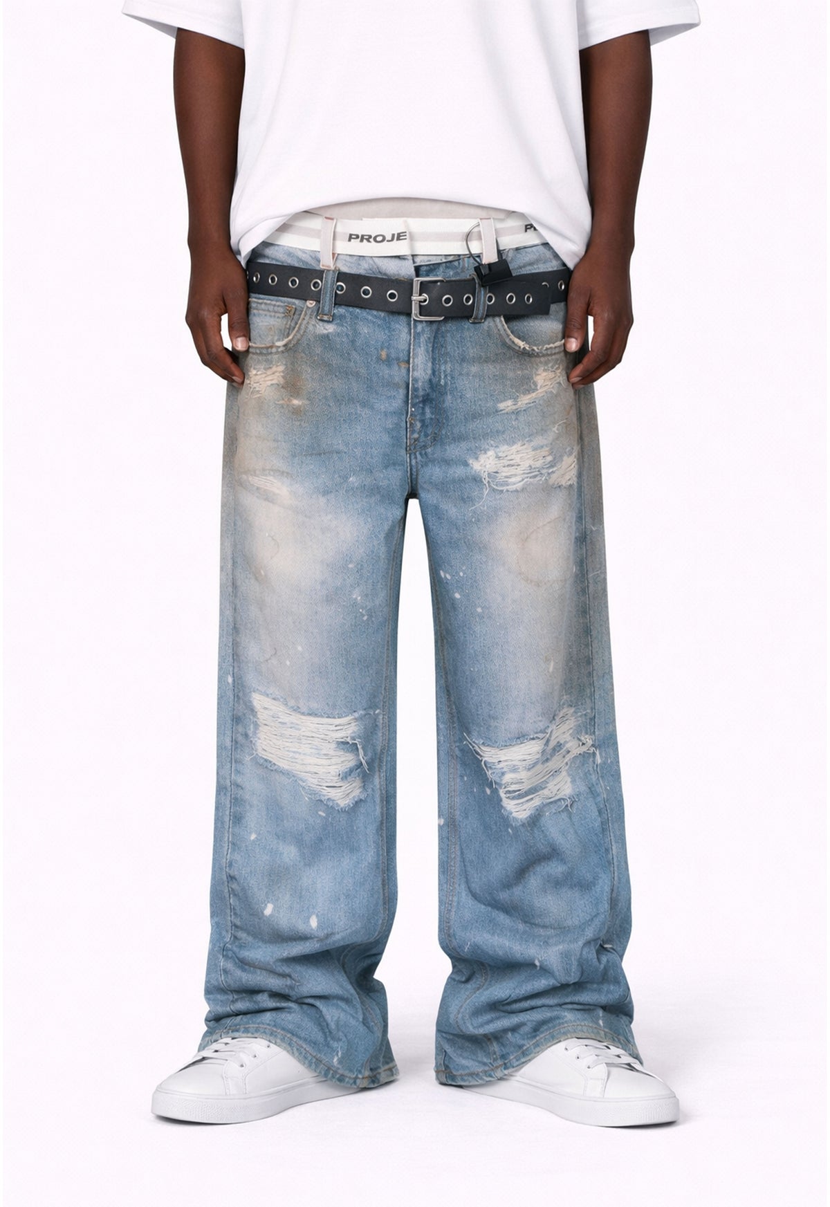 UNDEVELOPED WIDEBOY SAGGED DENIM - AVBL MRKT (2)