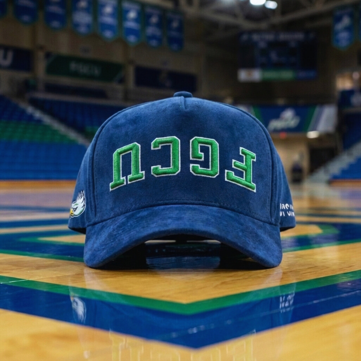 UPSIDE FGCU Eagles Suede Hat - AVBL MRKT (4)