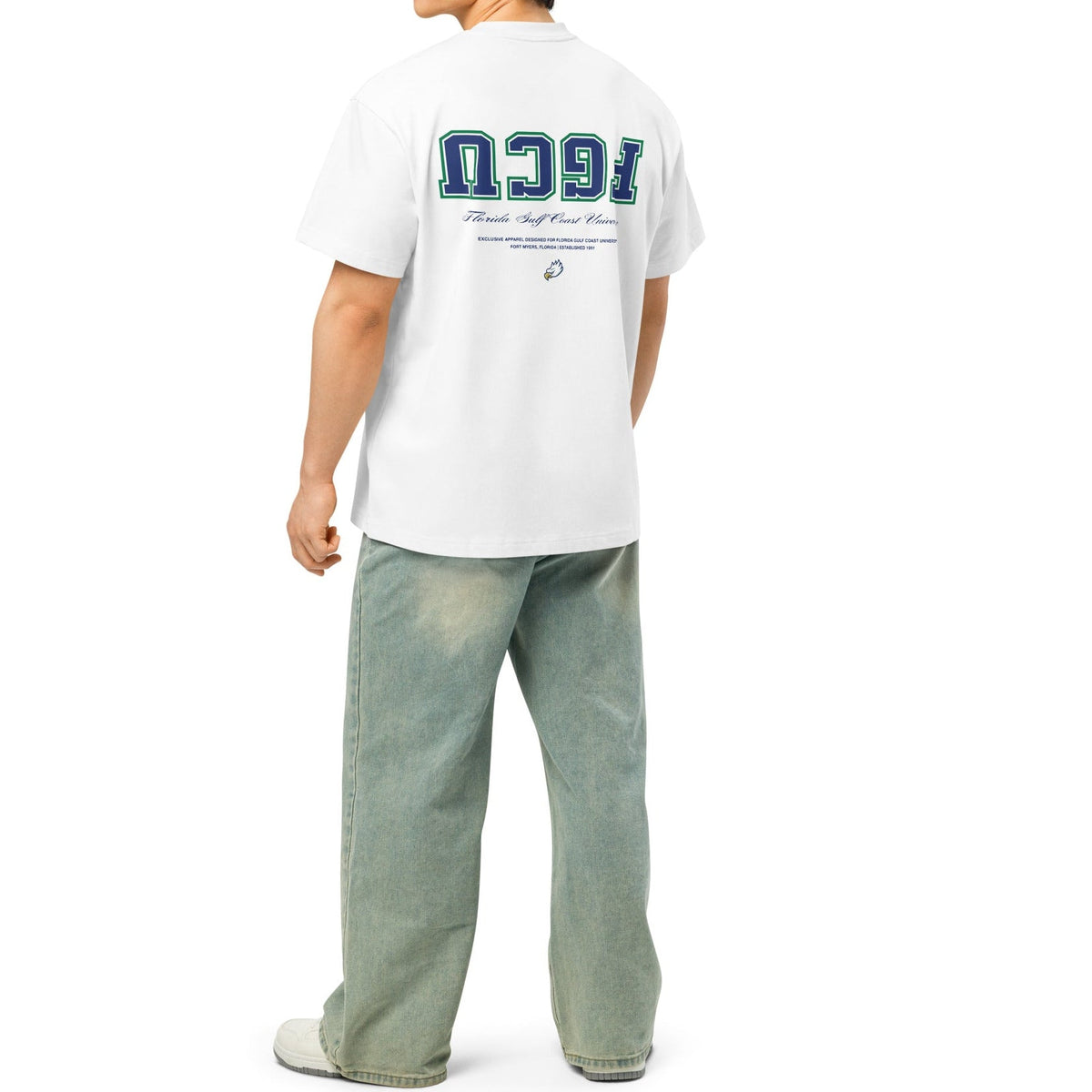 UPSIDE FGCU Essentials Oversized Tee - AVBL MRKT (3)