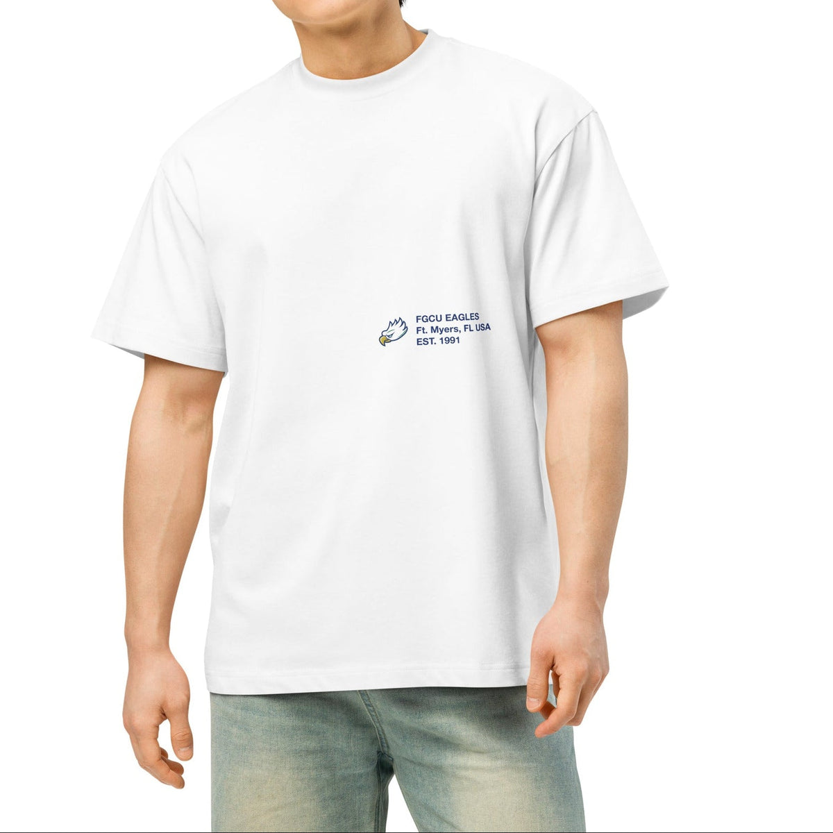 UPSIDE FGCU Essentials Oversized Tee - AVBL MRKT (4)