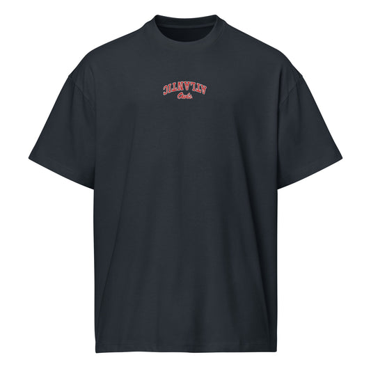 UPSIDE Florida Atlantic Embroidered Oversized Tee - AVBL MRKT (1)