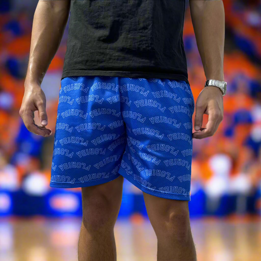 UPSIDE Florida Pattern Mesh Shorts - AVBL MRKT (2)