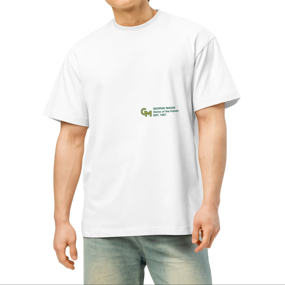 UPSIDE George Mason Essentials Oversized Tee - AVBL MRKT (4)