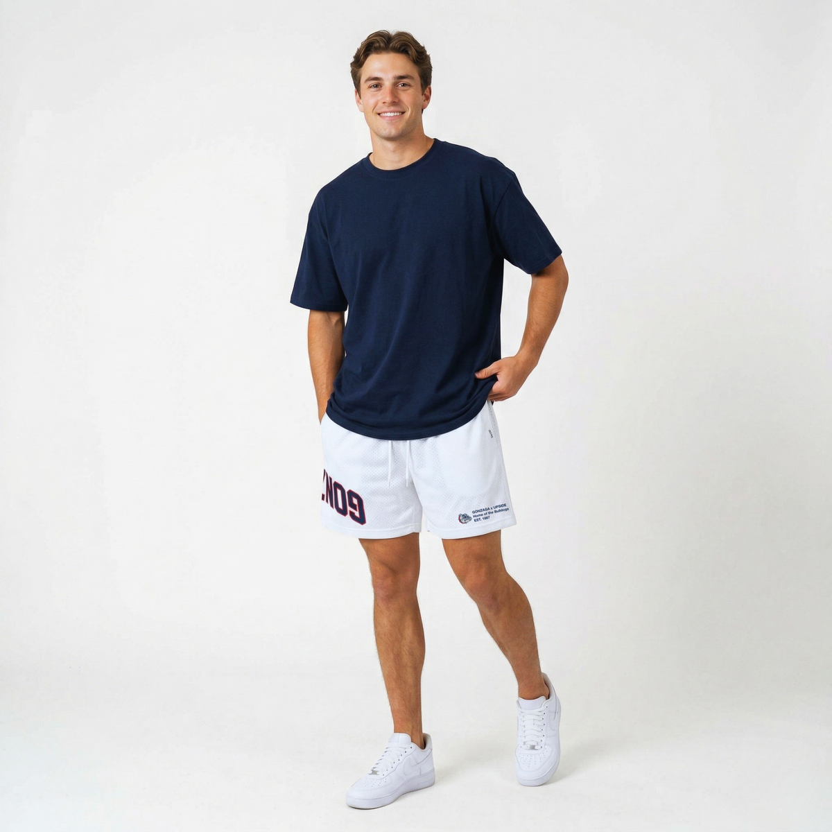 UPSIDE Gonzaga Mesh Shorts | Exclusive - AVBL MRKT (4)