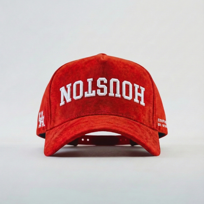 UPSIDE Houston Cougars Suede Hat - AVBL MRKT (1)