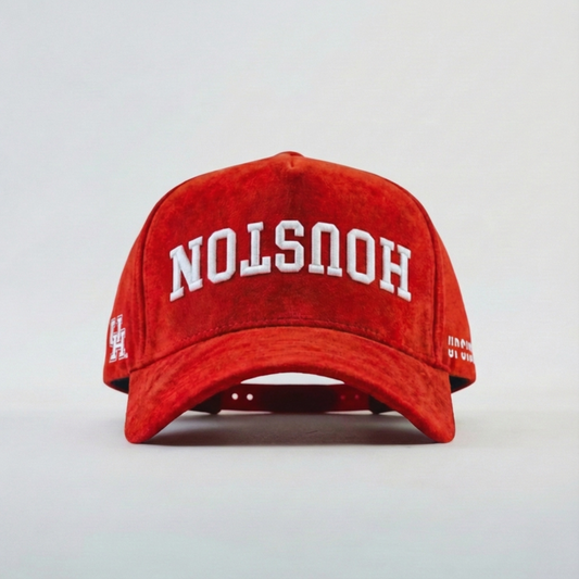 UPSIDE Houston Cougars Suede Hat - AVBL MRKT (1)