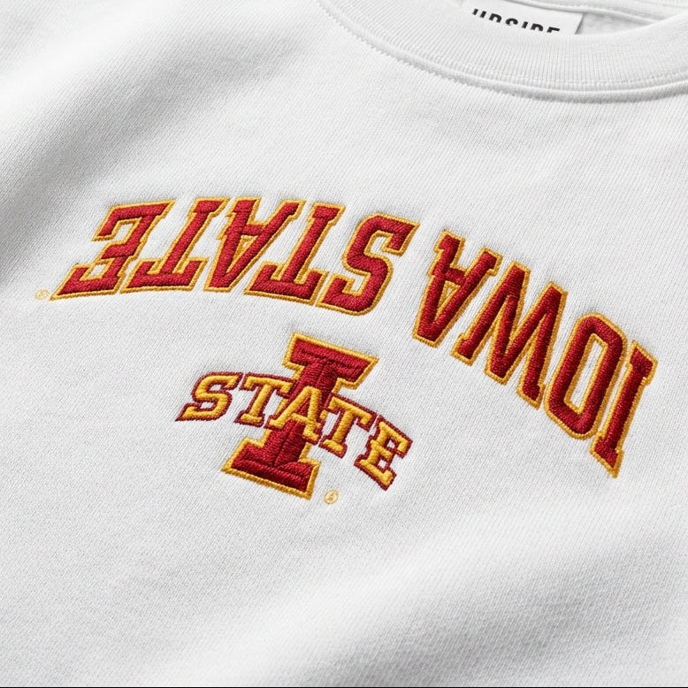 UPSIDE Iowa State Embroidered Crewneck - AVBL MRKT (2)