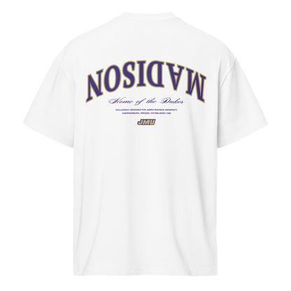 UPSIDE JMU Essentials Oversized Tee - AVBL MRKT (1)