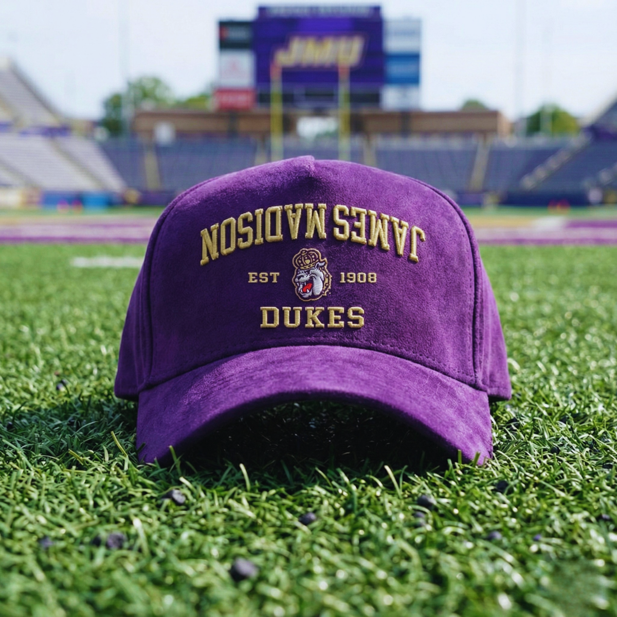 UPSIDE JMU Established Suede Hat - AVBL MRKT (3)