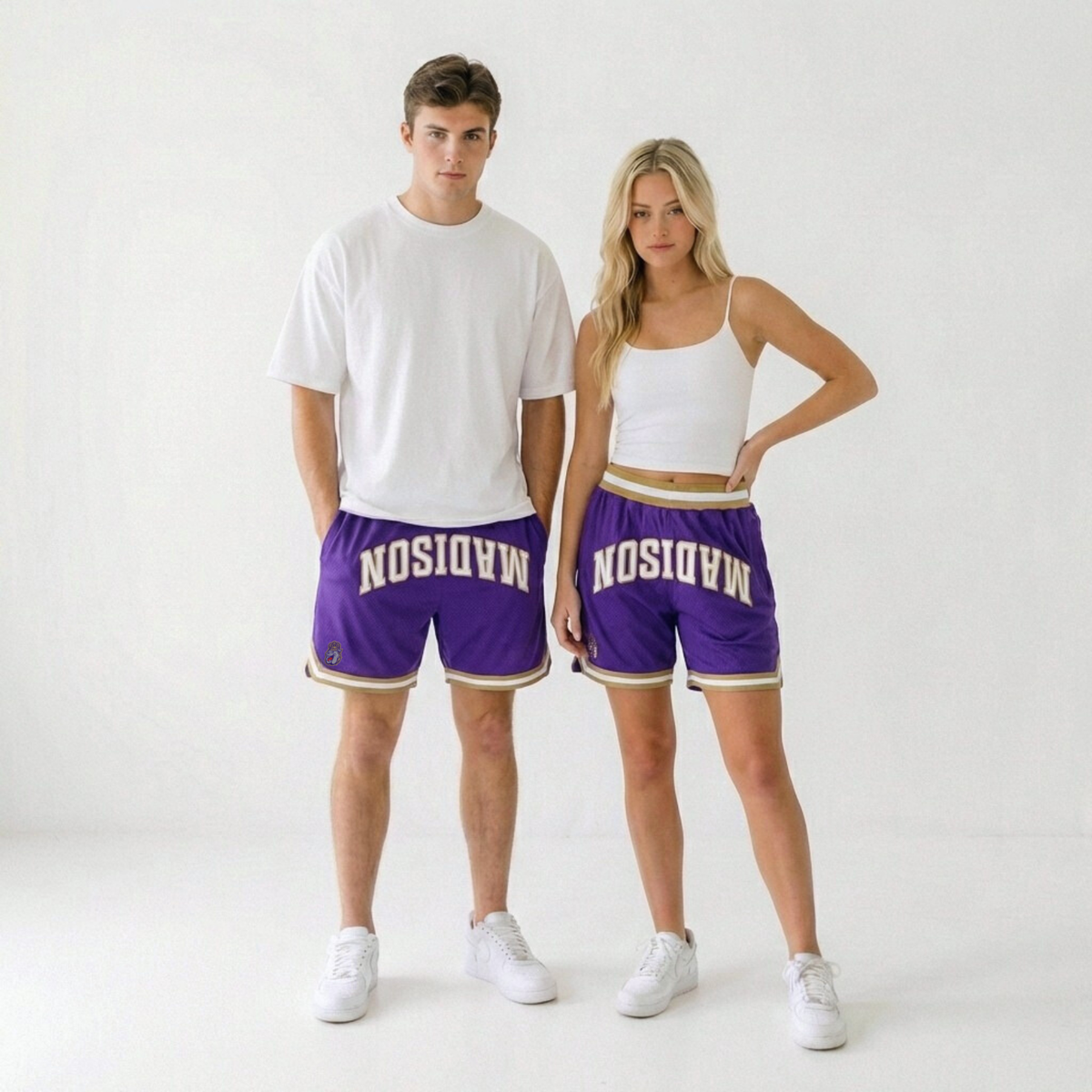 UPSIDE JMU Varsity Mesh Shorts - AVBL MRKT (2)