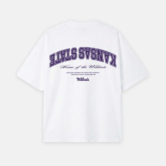 UPSIDE Kansas State Essentials Oversized Tee - AVBL MRKT (1)