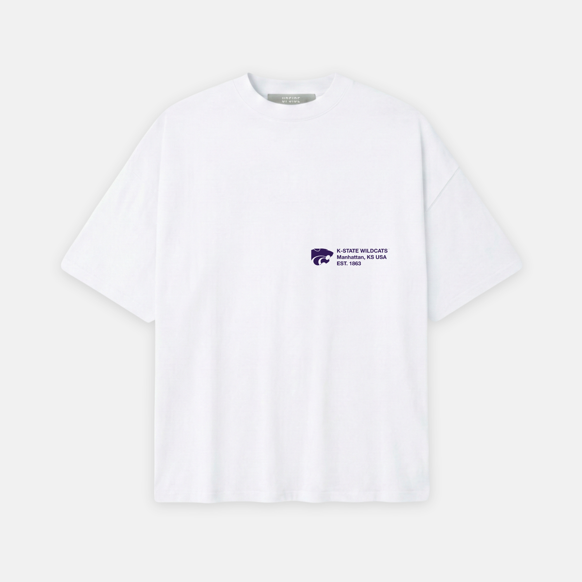 UPSIDE Kansas State Essentials Oversized Tee - AVBL MRKT (2)
