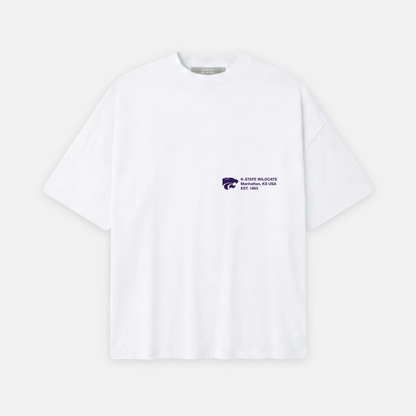 UPSIDE Kansas State Essentials Oversized Tee - AVBL MRKT (2)