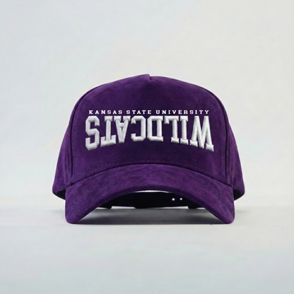 UPSIDE Kansas State Suede Hat - AVBL MRKT (1)