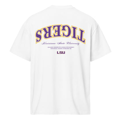 UPSIDE LSU Essentials Oversized Tee - AVBL MRKT (1)