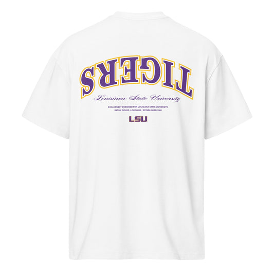 UPSIDE LSU Essentials Oversized Tee - AVBL MRKT (1)