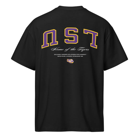 UPSIDE LSU Essentials Oversized Tee - AVBL MRKT (1)