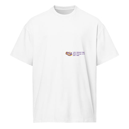 UPSIDE LSU Essentials Oversized Tee - AVBL MRKT (2)