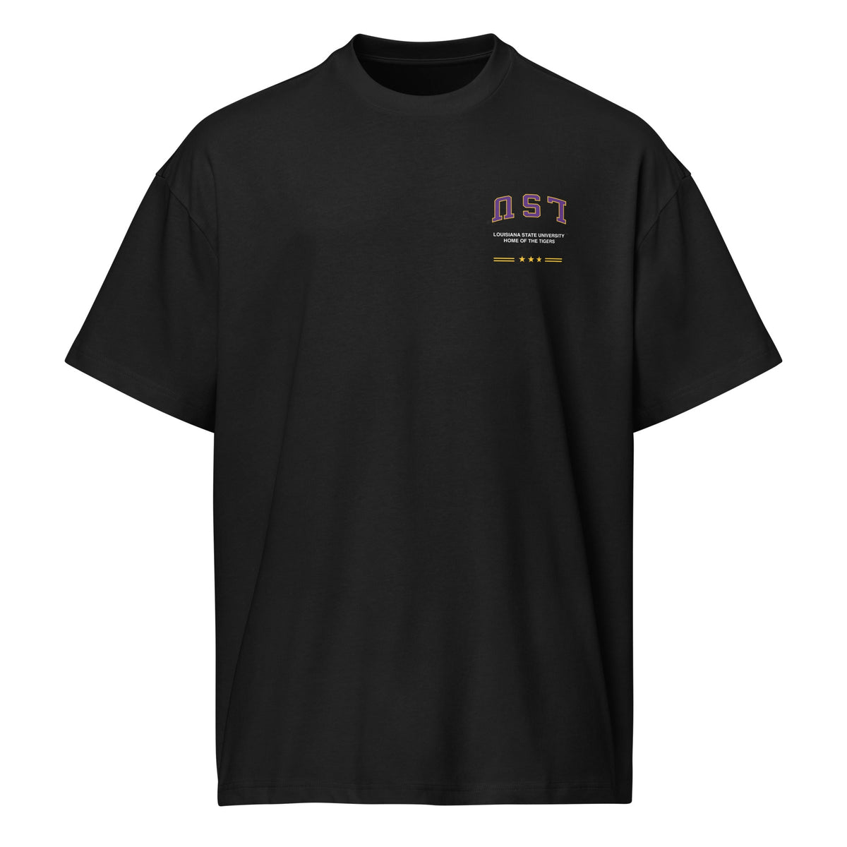 UPSIDE LSU Essentials Oversized Tee - AVBL MRKT (2)