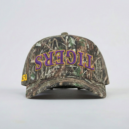 UPSIDE LSU Tigers Camo Hat - AVBL MRKT (1)