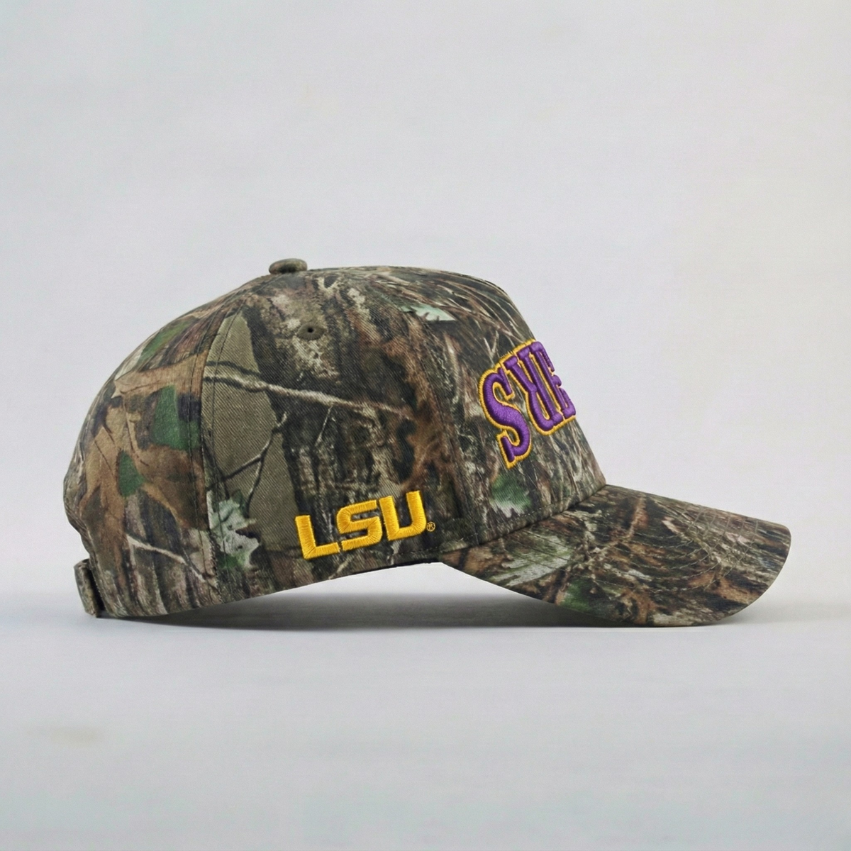 UPSIDE LSU Tigers Camo Hat - AVBL MRKT (2)