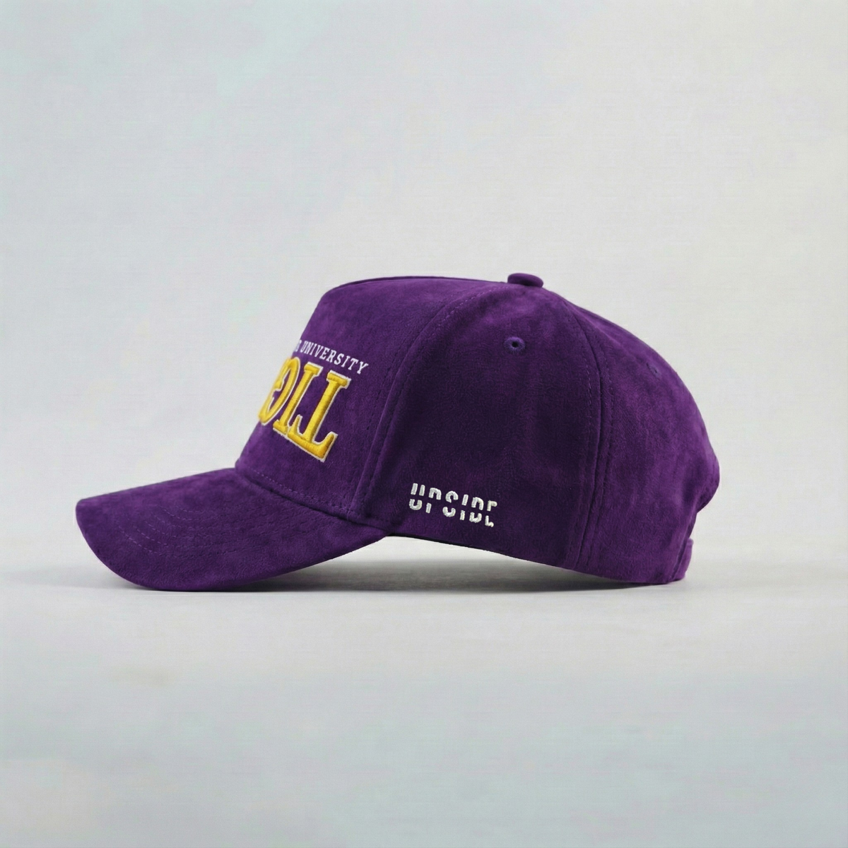 UPSIDE LSU Tigers Suede Hat - AVBL MRKT (3)