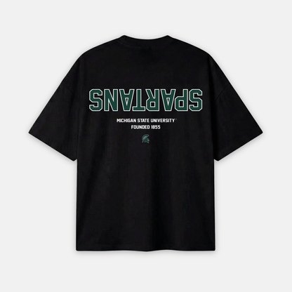 UPSIDE Michigan State Essentials Oversized Tee - AVBL MRKT (1)