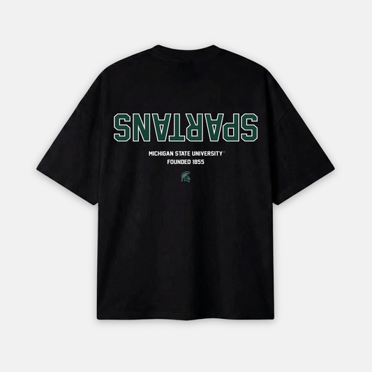 UPSIDE Michigan State Essentials Oversized Tee - AVBL MRKT (1)