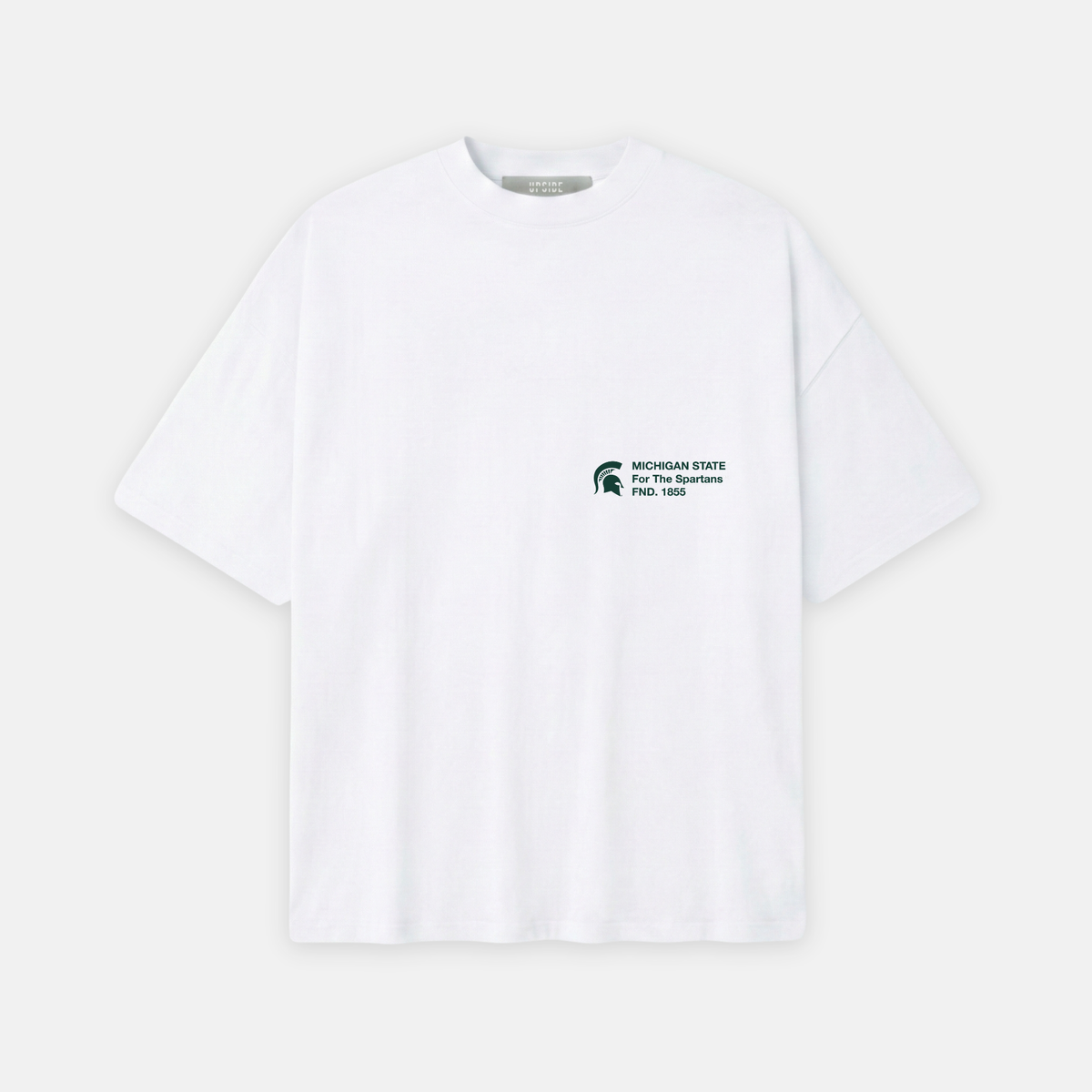 UPSIDE Michigan State Essentials Oversized Tee - AVBL MRKT (2)