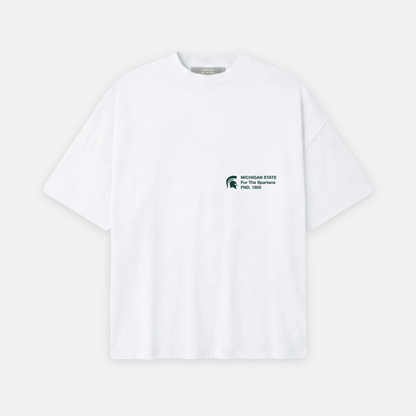 UPSIDE Michigan State Essentials Oversized Tee - AVBL MRKT (2)