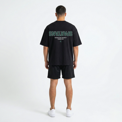 UPSIDE Michigan State Essentials Oversized Tee - AVBL MRKT (3)