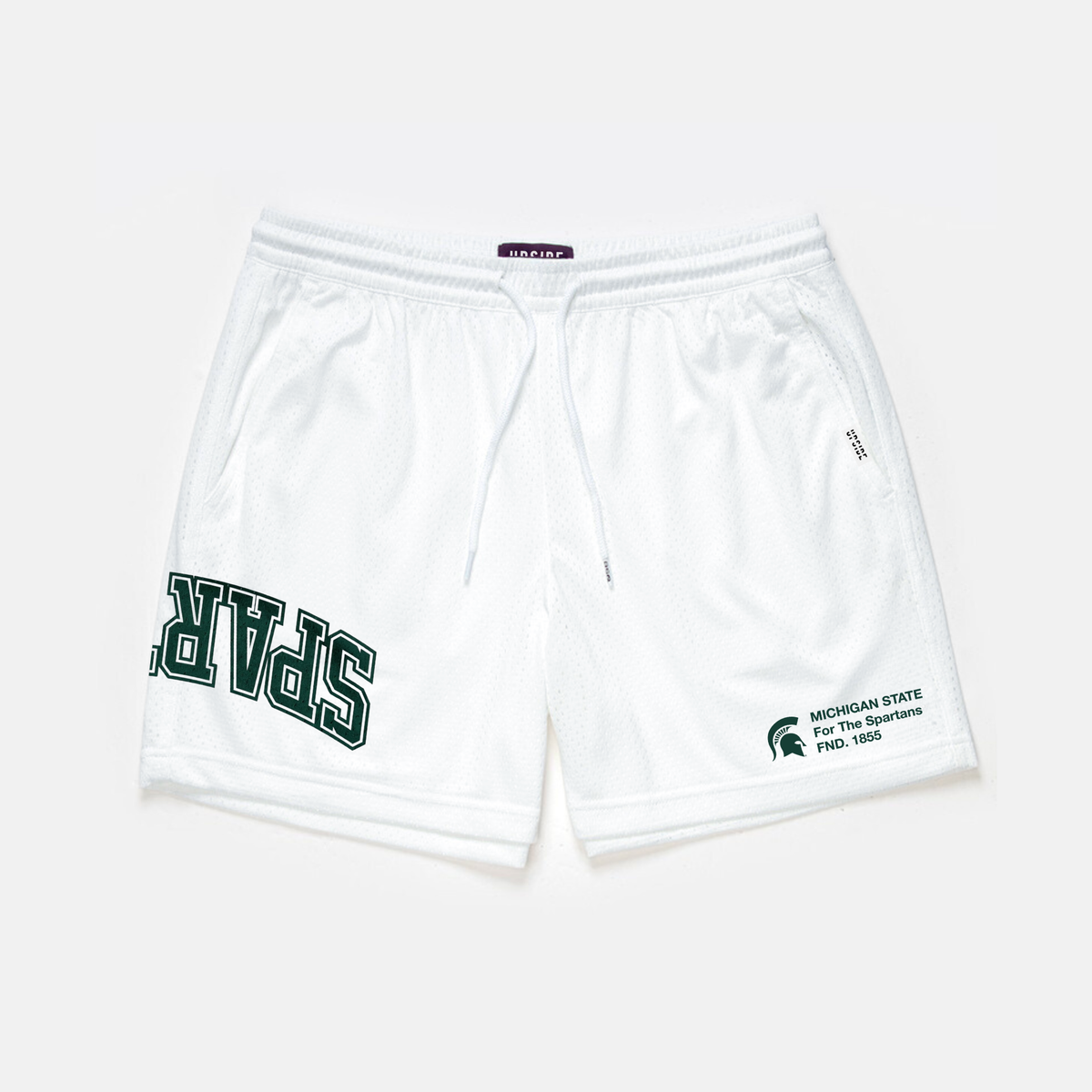UPSIDE Michigan State Mesh Shorts | Exclusive - AVBL MRKT (1)