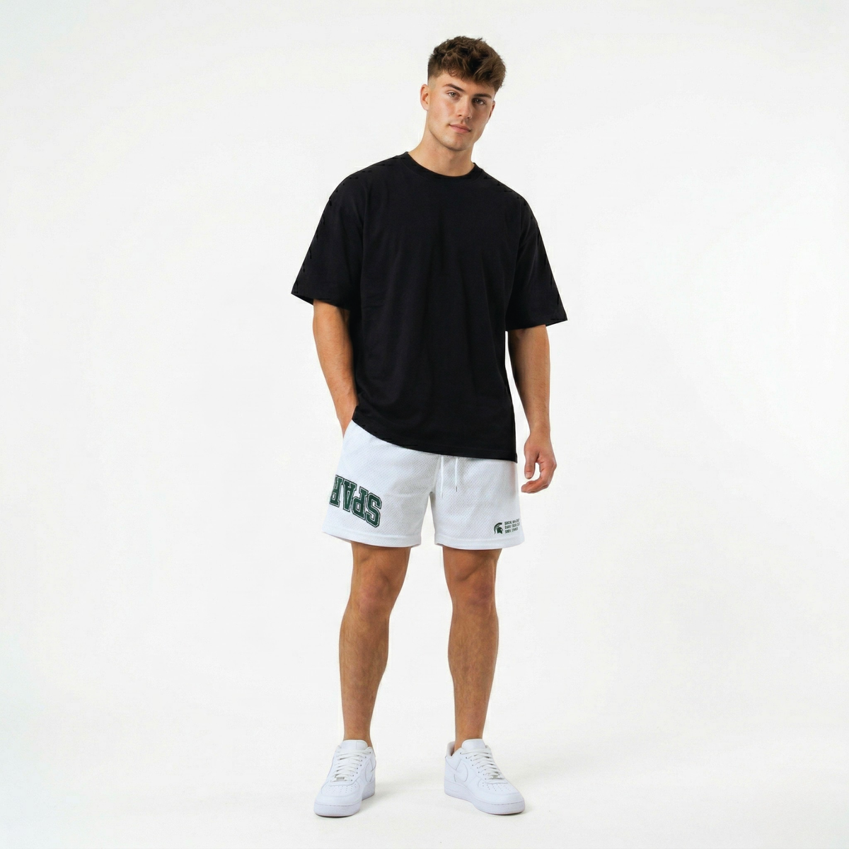 UPSIDE Michigan State Mesh Shorts | Exclusive - AVBL MRKT (4)